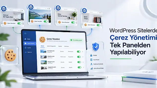 WordPress Sitelerde Çerez Yönetimi Tek Panelden Yapılabiliyor