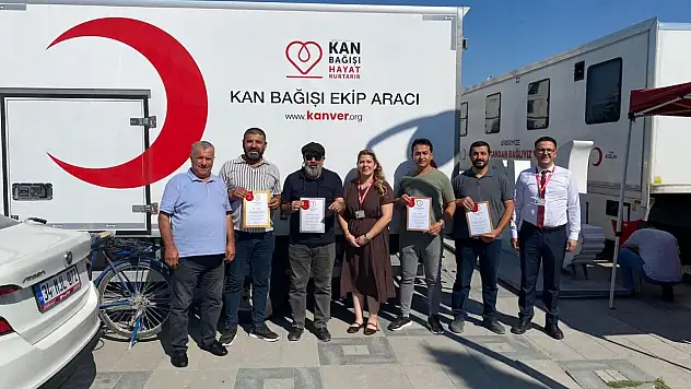 Yer Konya: 37 kez kan vererek altın madalya aldı
