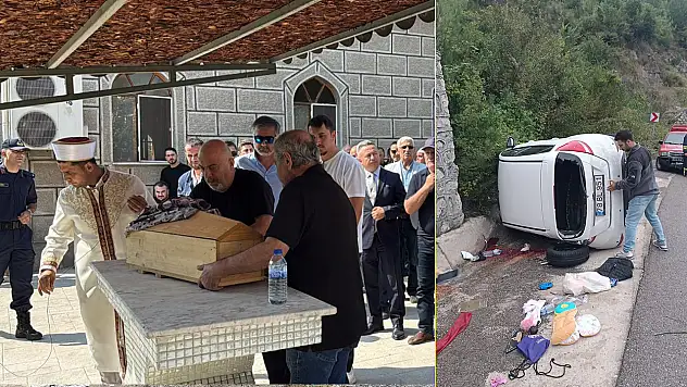 Yürek yakan kazada acı haber: 3 aylık Umay bebek annesinin yanına defnedildi
