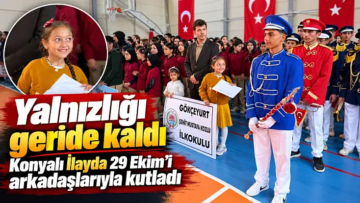 Yalnızlığı geride kaldı: Konyalı İlayda 29 Ekim'i arkadaşlarıyla kutladı