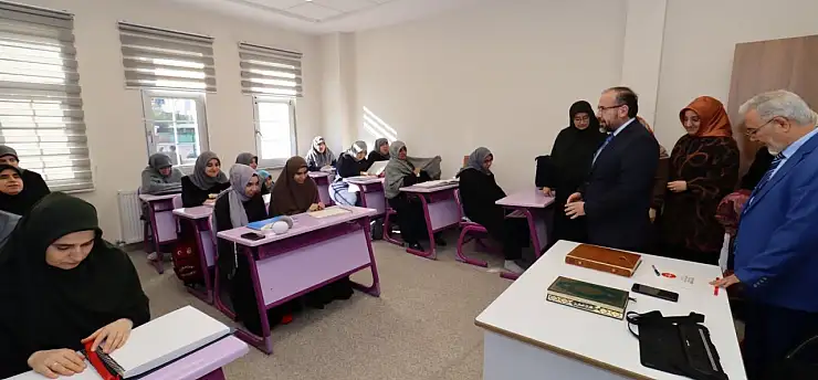 İl Müftüsü Celal Büyük'ten Dolappare Kur'an Kursu'na özel ziyaret!