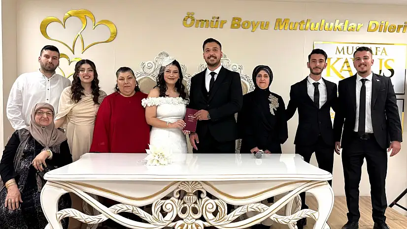 Özgür ile Merve'nin mutlu günü