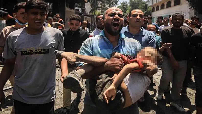 Katil İsrail bayramda da durmuyor!