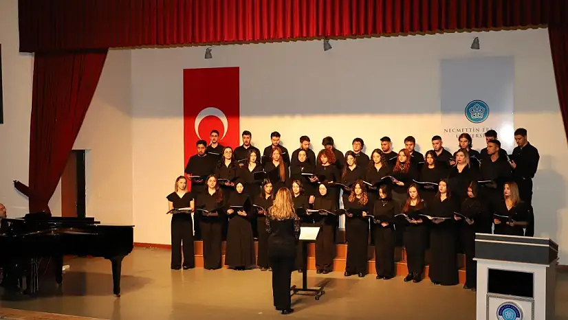 29 Ekim Coşkusu NEÜ sahnesinde yankılandı