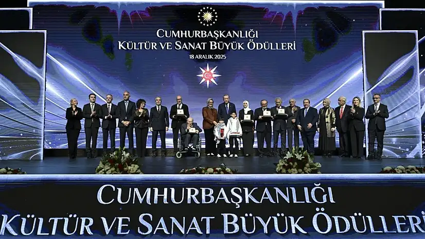 Cumhurbaşkanlığı Kültür ve Sanat Büyük Ödülleri sahiplerini buldu