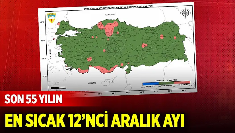 Son 55 yılın en sıcak 12'nci aralık ayı! Ortalama sıcaklık 1,5 derece arttı