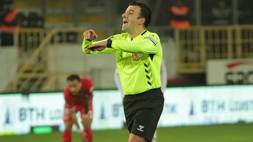 Konyaspor – Eyüpspor maçında düdük Turtay'da