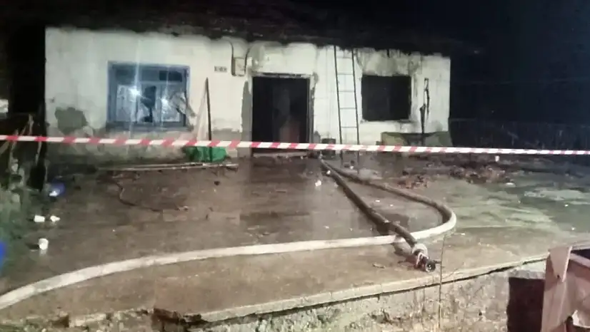 Evinde çıkan yangında 72 yaşındaki kadın hayatını kaybetti