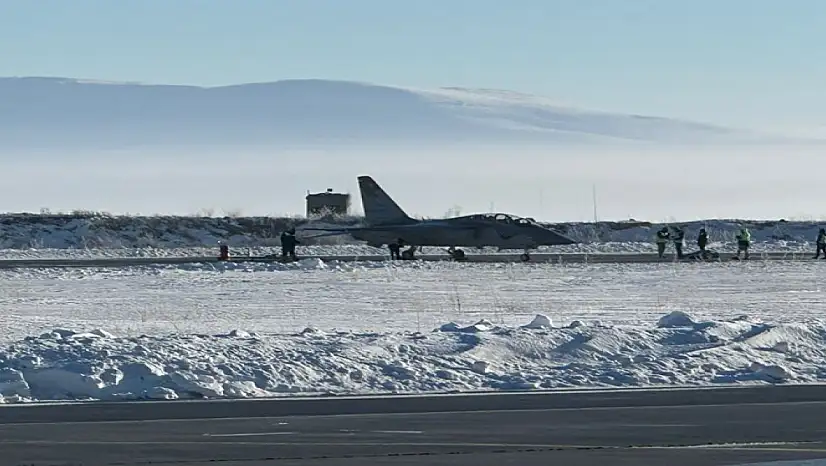 HÜRJET kardan adam oldu: Erzurum'un soğuğunda tam performans