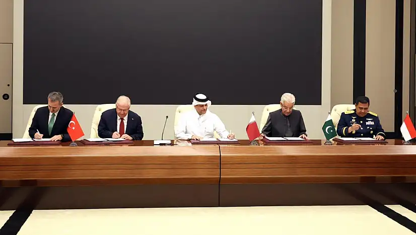 Doha'da tarihi savunma zirvesi: Türkiye, Katar, Pakistan ve Endonezya arasında 'Bedir' anlaşması