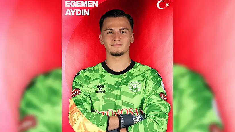 Konyasporlu Egemen Aydın'dan güven veren adım