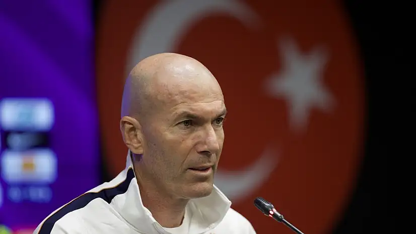Zinedine Zidane: 'Türkiye zorlu bir rakip, Arda Güler'i beğeniyorum'