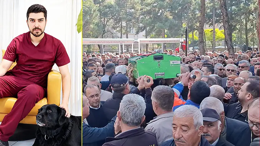 Konya'da kurşunların hayattan kopardığı gence acı veda