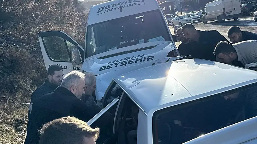 Konya'da feci kaza: Babası yanında can verdi, sürücü ağır yaralı