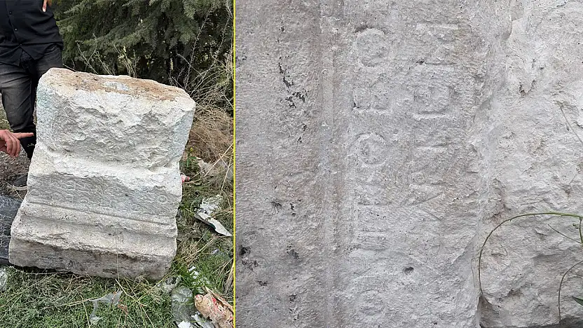 Konya'da Roma dönemine ait tarihi eseri kepçeyle çaldılar
