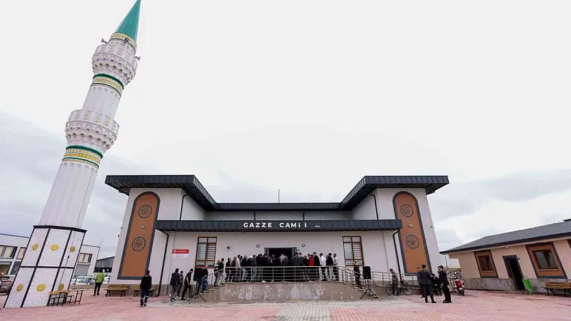 Konya'da sanayi esnafının cami hasreti sona erdi