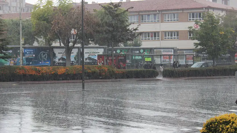 Konya'da yağış rekoru bu ilçede!