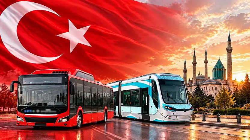 Konya'da yarın toplu ulaşım seferleri değişiyor