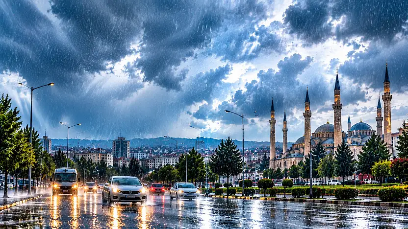 Konya için sağanak yağış uyarısı! Yarın etkili olacak