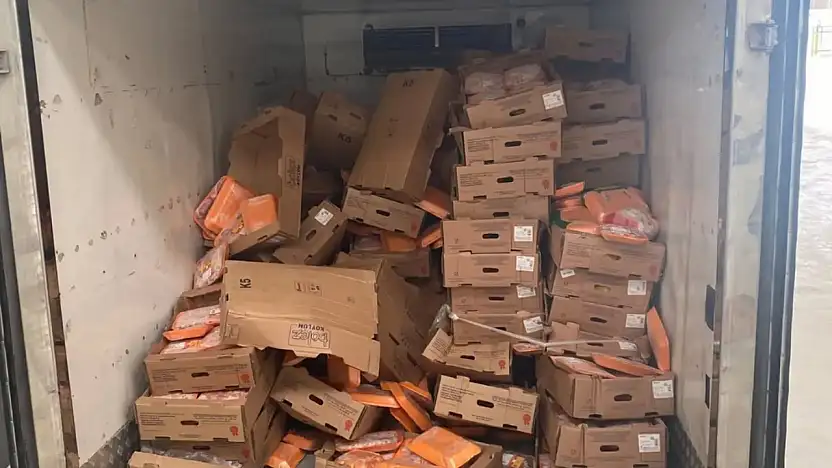 Konya merkezde skandal: 7 ton tarihi geçmiş tavuk etine el konuldu!