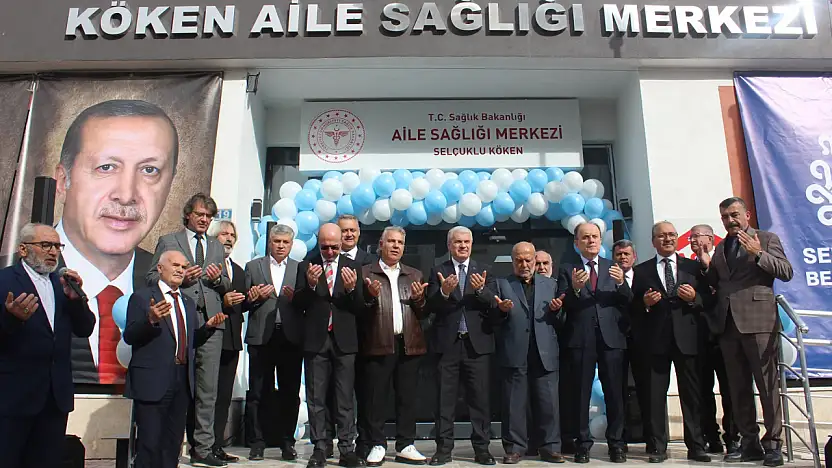 Konya'ya yeni sağlık merkezi! Açılışı yapıldı