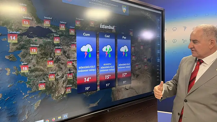 Meteoroloji alarm verdi: Hafta sonu planı yapanlar dikkat!