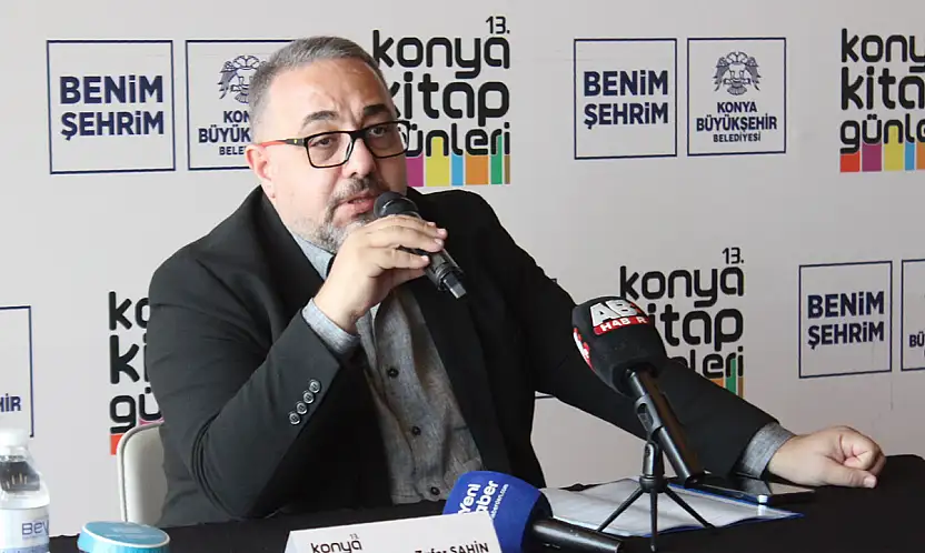 Gazeteci Zafer Şahin, Konya'da dinleyicileriyle buluştu