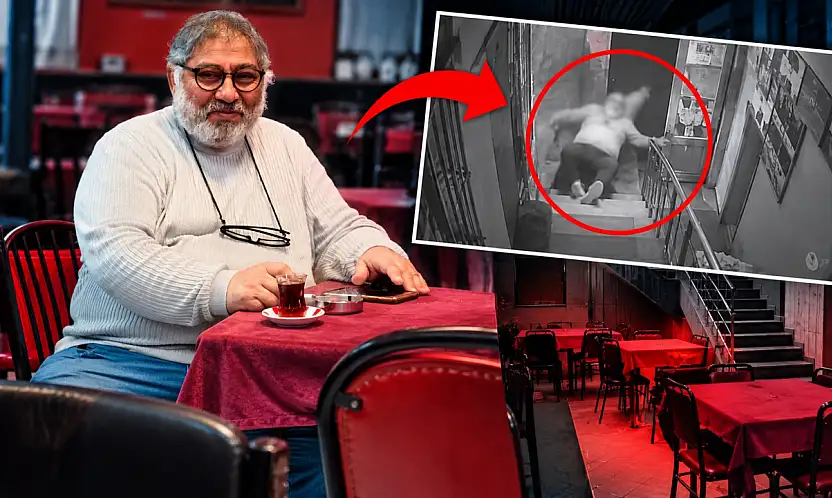 Kıraathanede acı son: Merdivenlerden düşerek hayatını kaybetti!