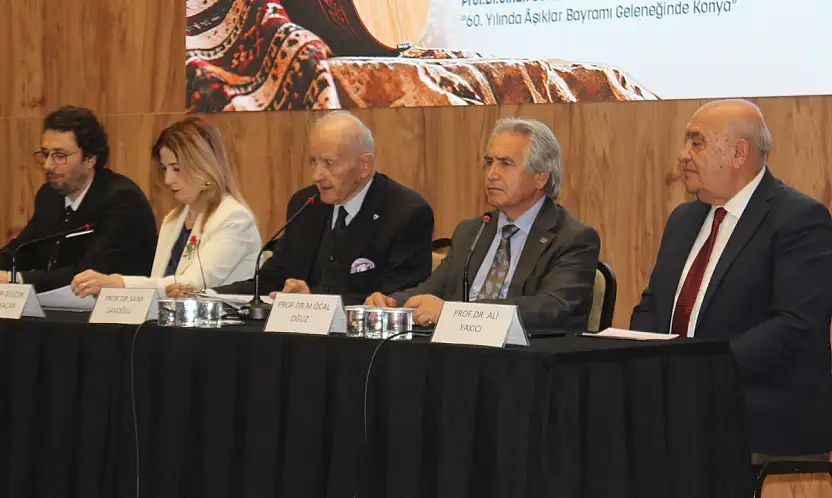Konya'da 60 yıllık gelenek… 60 aşık bir arada