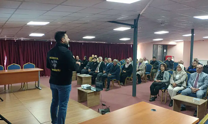 Konya'da annelere uyuşturucu uyarısı!