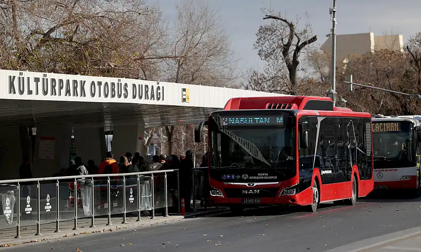 Konya'da pazar günü otobüslere ek sefer yapılacak