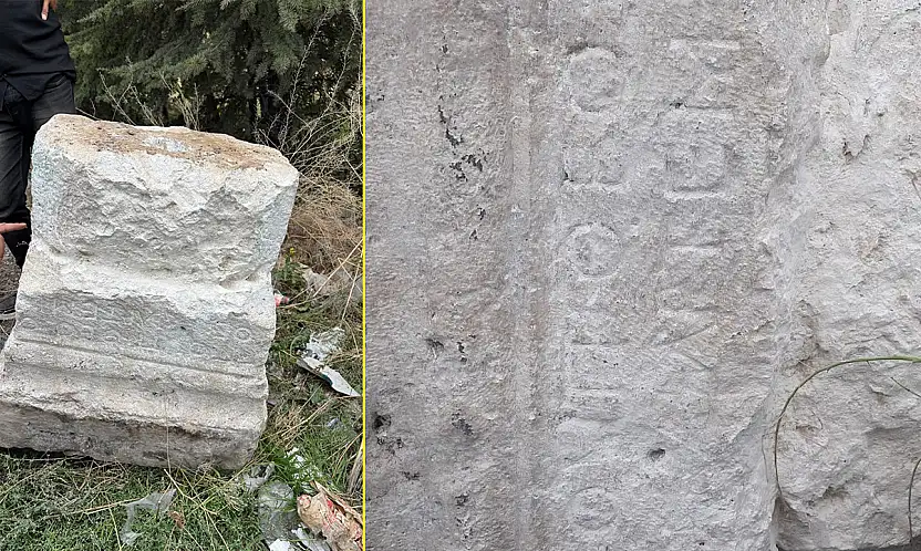 Konya'da Roma dönemine ait tarihi eseri kepçeyle çaldılar