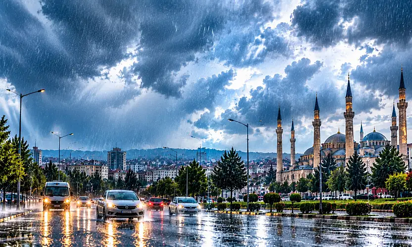 Konya için sağanak yağış uyarısı! Yarın etkili olacak
