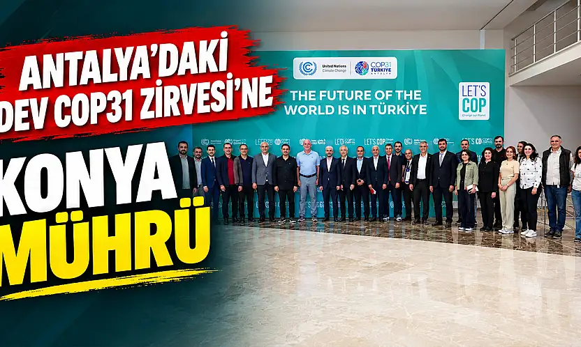 UCLG Başkanı Uğur İbrahim Altay COP31 alanını denetledi: Dünyaya Türkiye'den güçlü iklim mesajı vereceğiz