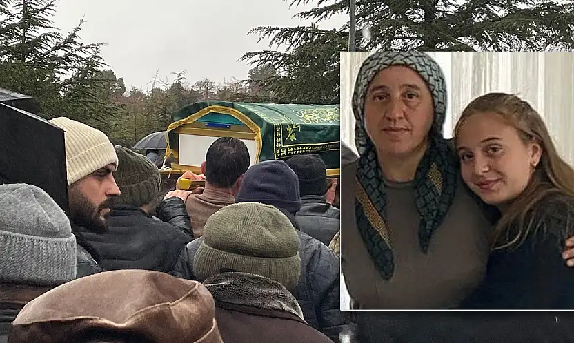 Yan yana defnedildiler: Konya'da anne ve kızından geriye acı hikaye kaldı