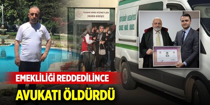 Yer Yalova... Emekliliği reddedilince avukatı öldürdü