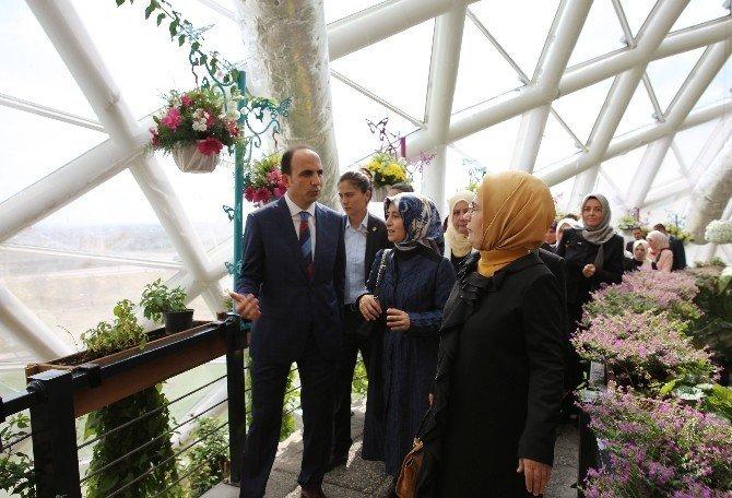 Emine Erdoğan, Selçuklu Kelebek Bahçesini gezdi