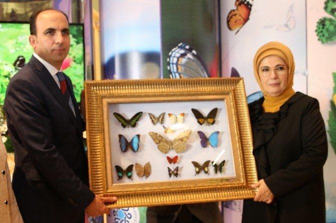 Emine Erdoğan, Selçuklu Kelebek Bahçesini gezdi