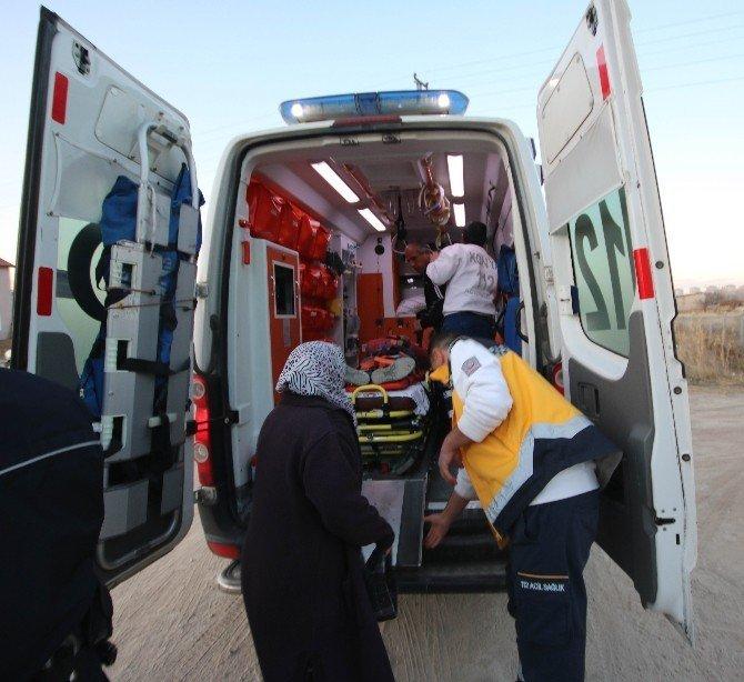 İnşaatın havalandırma boşluğuna düşen işçi yaralandı