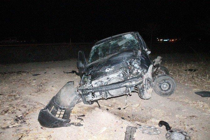 Başkan’ın makam aracı domuz sürüsüne çarptı