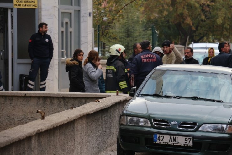 Konya’da patlama ihbarı ekipleri harekete geçirdi