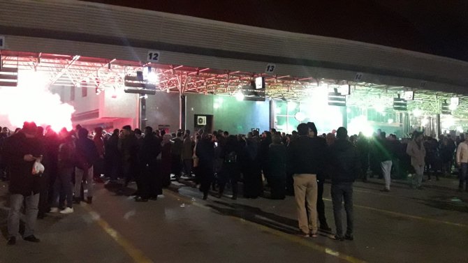 Konya'da asker uğurlamada koronavirüs tedbiri ihmali