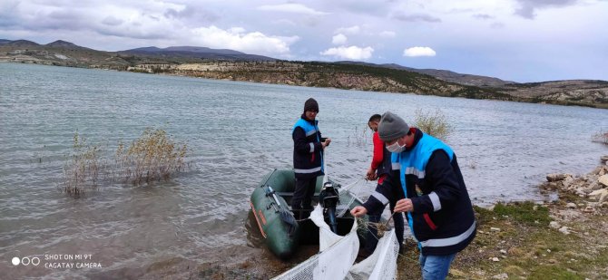 Konya'da ABD'linin baraj gölüne bıraktığı balıklar bulunamadı