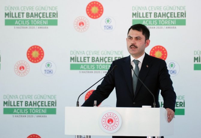 Cumhurbaşkanı Erdoğan, millet bahçelerinin açılışını yaptı