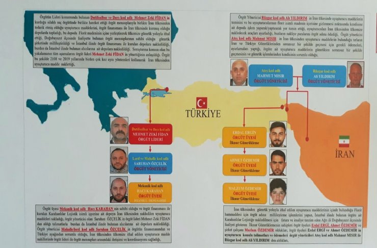 Erzurum'daki rekor uyuşturucu davasında ceza yağdı