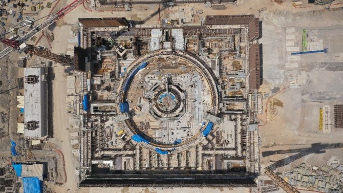 Enerji Bakanı Dönmez: “Akkuyu’da ikinci ünitenin temeli atıldı”