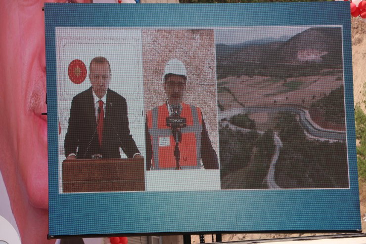 Tokat'ta Akıncı HES açılışı, Bakan Dönmez'in katılımıyla yapıldı