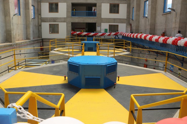 Tokat'ta Akıncı HES açılışı, Bakan Dönmez'in katılımıyla yapıldı