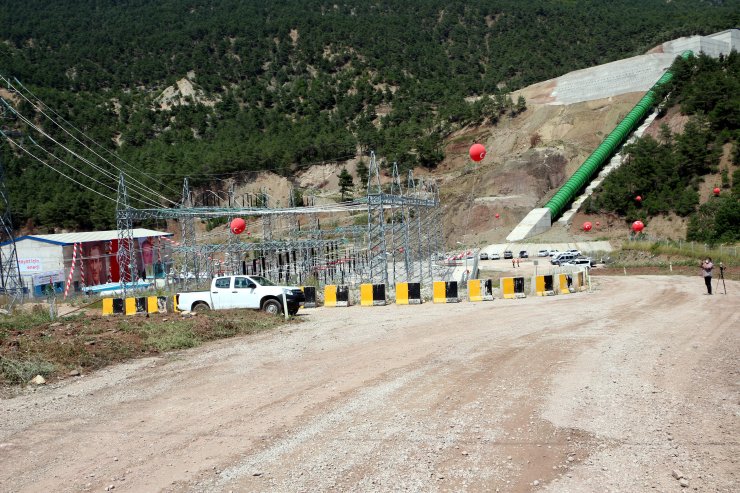 Tokat'ta Akıncı HES açılışı, Bakan Dönmez'in katılımıyla yapıldı