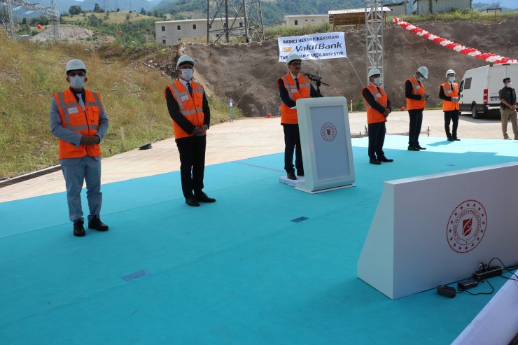 Tokat'ta Akıncı HES açılışı, Bakan Dönmez'in katılımıyla yapıldı